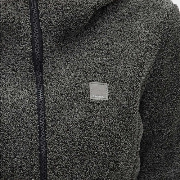 BENCH. Arisoft Jacket- Fleece Zip-Up Hoodie Jacket - Picture 4 of 11